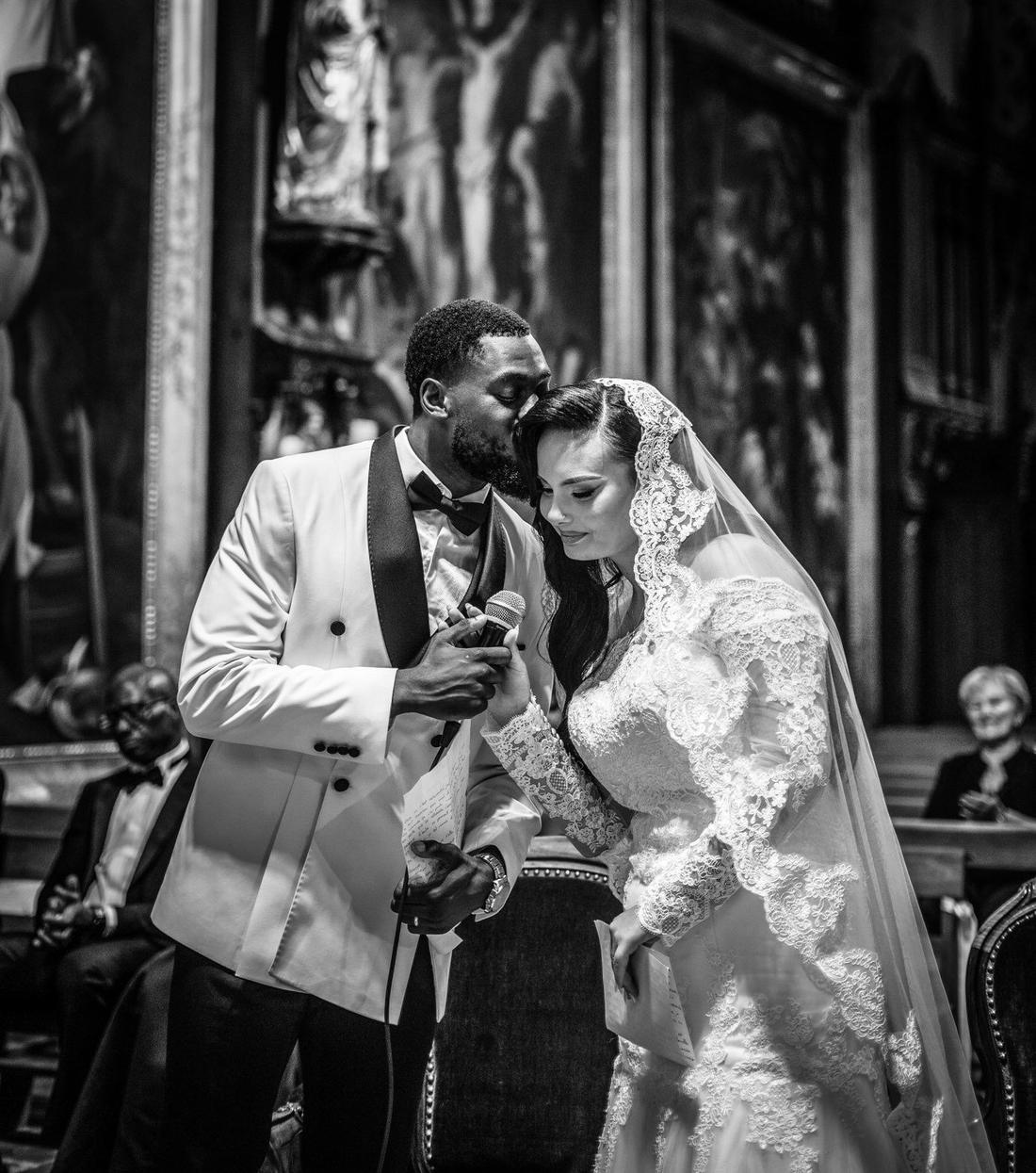 Mariage — moment d'émotion